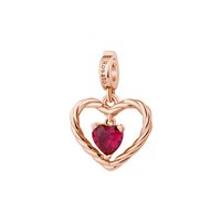 Charm Rosato Donna Storie in Argento RZ211